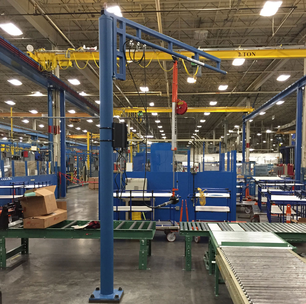Jib Cranes by Custom Crane Systems
